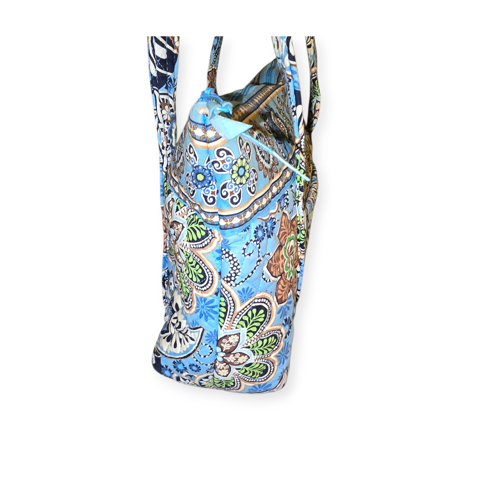 Vera Bradley Retired Bali Blue Shoulder Bag 2009 - Picture 5 of 7